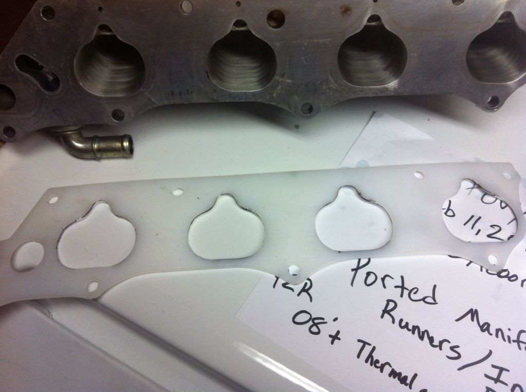 FS Ported TSX Intake Runners, 08+ P2R Thermal Gasket, XB Leds, AND