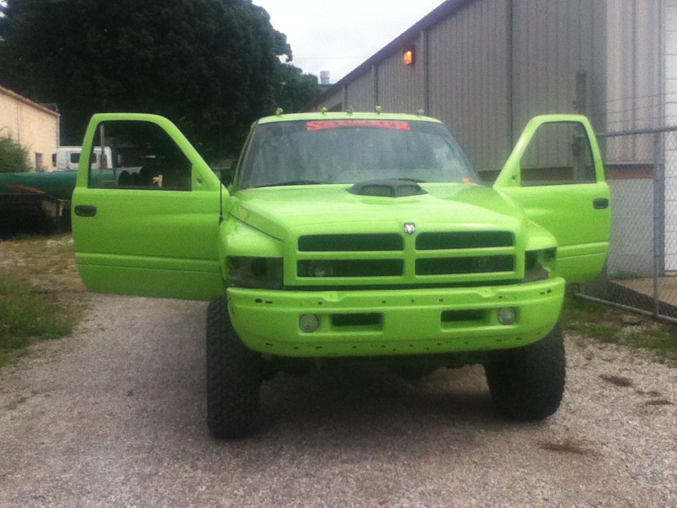 New Bright Neon Green Paintjob DodgeTalk Forum