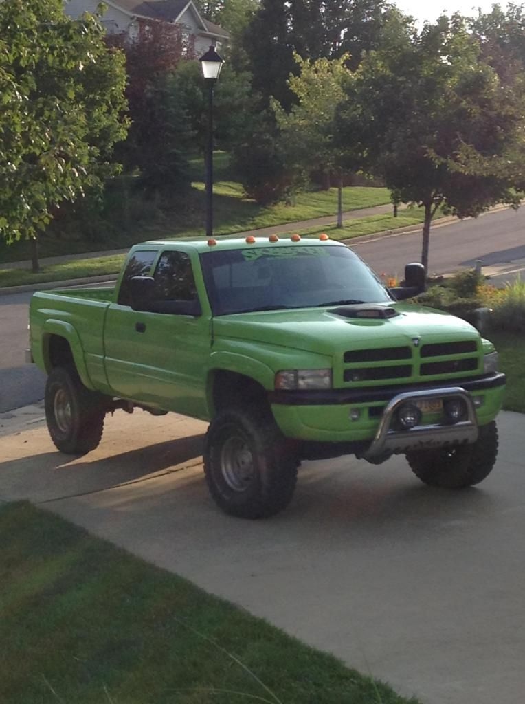 New Bright Neon Green Paintjob DodgeTalk Forum