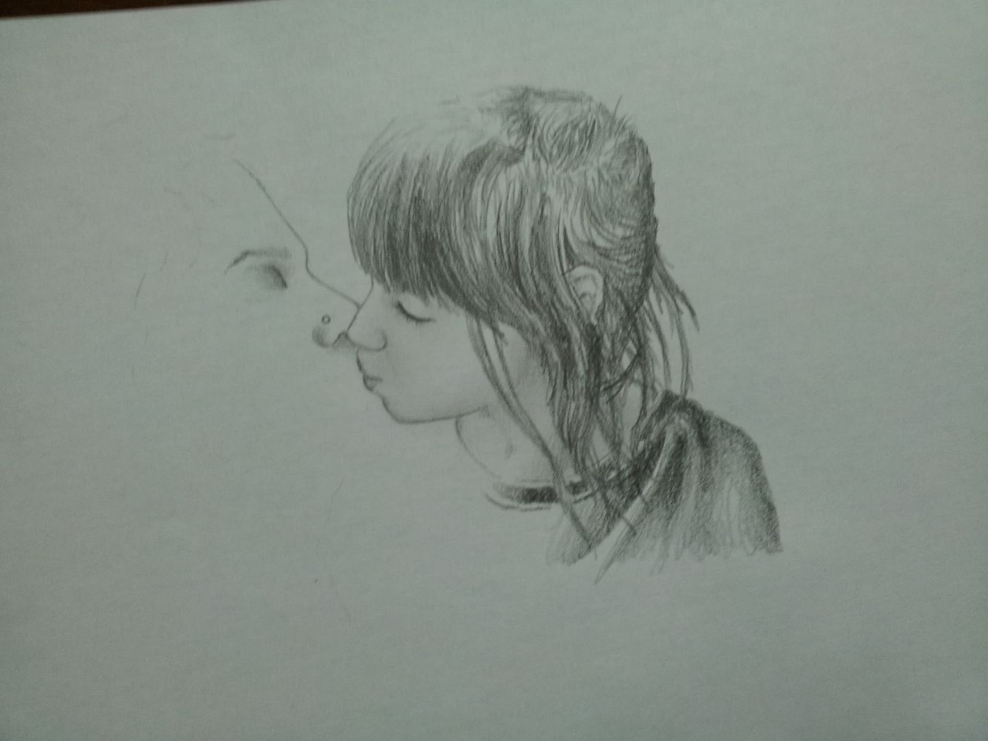 dibujo de una madre y su hija dibujo de una madre y su hija